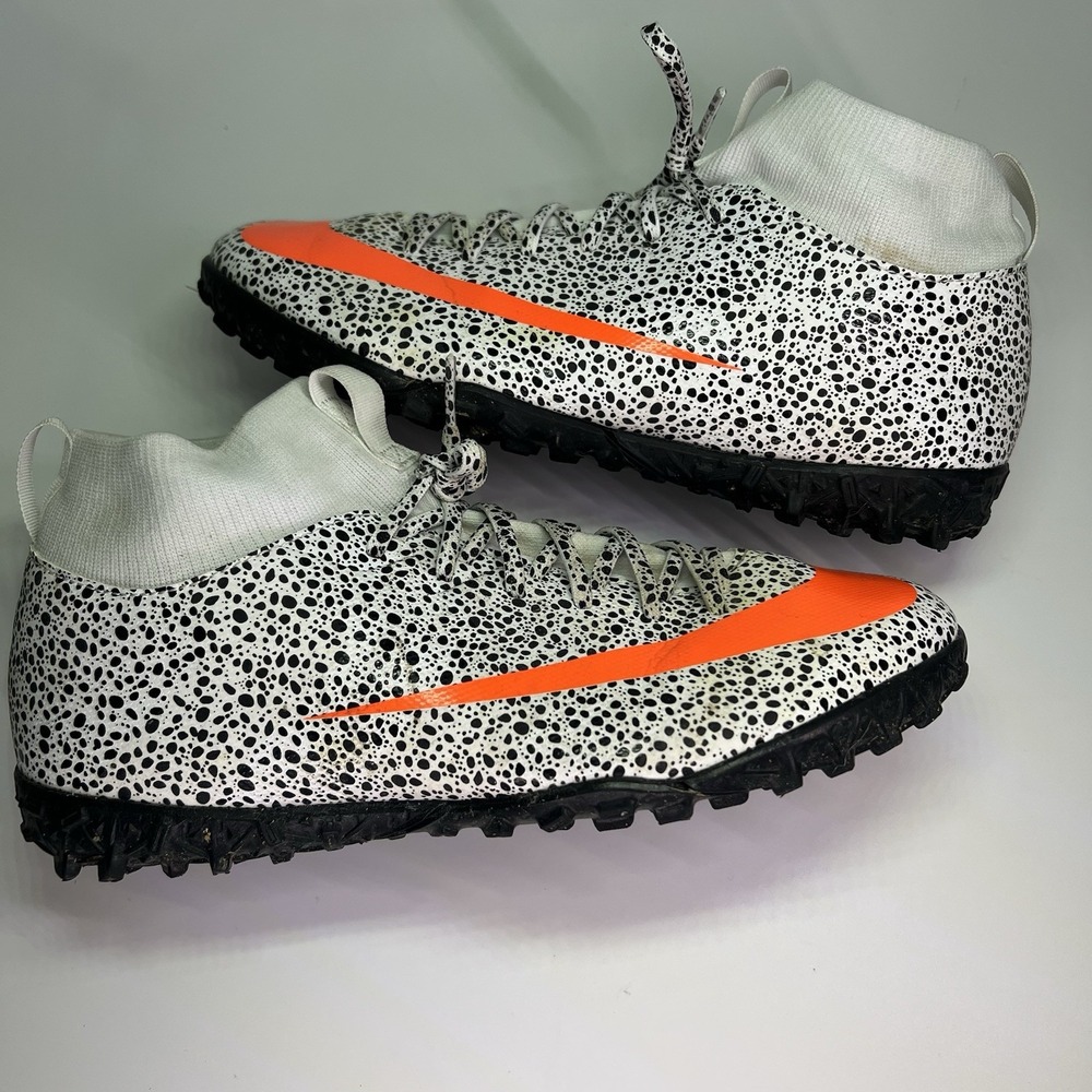Nike Mercurial Superfly 7 Academy Size 6Y Turf Soccer Shoe CR7 Safari CV3187-180